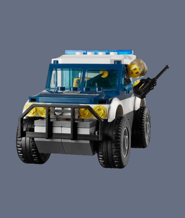 LEGO City Police Off-Road Vehicle / Police Jeep (from a LEGO City set)