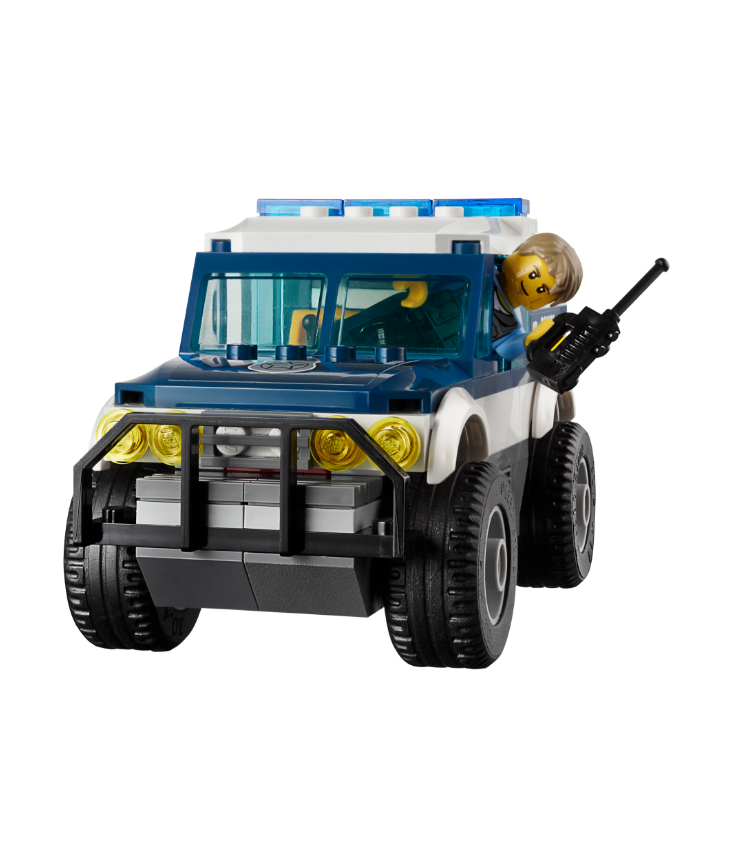 LEGO City Police Off-Road Vehicle / Police Jeep (from a LEGO City set)