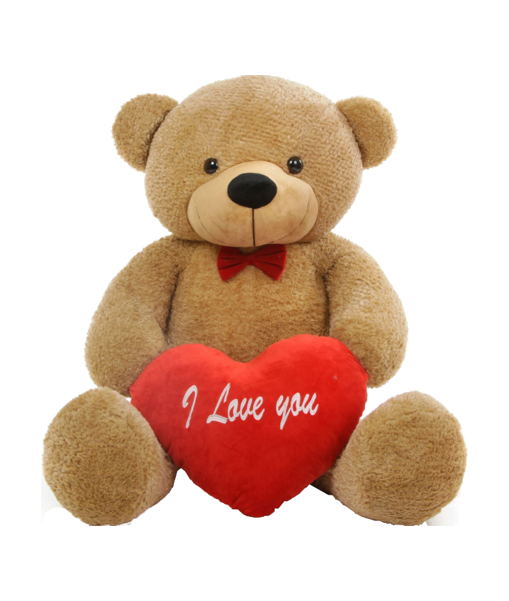 “I Love You” Teddy Bear with Heart
